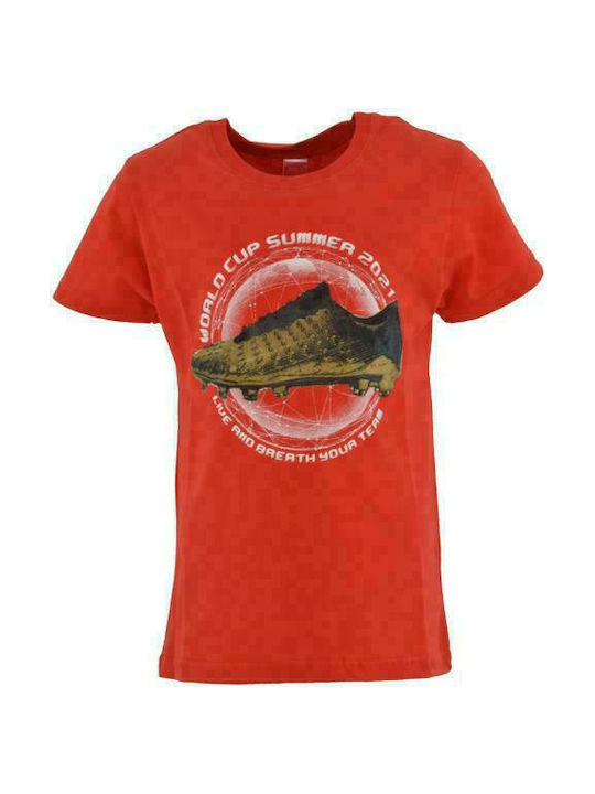 Joyce Kids T-shirt Red World Cup Summer