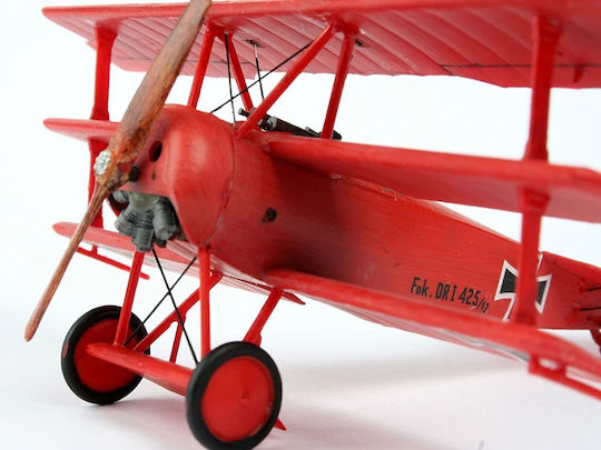 Revell Fokker DR. 1 Triplane Φιγούρα Μοντελισμού Αεροπλάνο Κόκκινη 37 Κομματιών σε Κλίμακα 1:72 με Κόλλα και Χρώματα 8.1x10.1εκ.