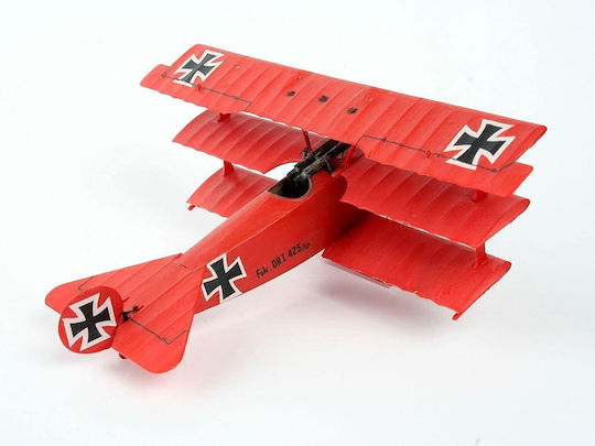 Revell Fokker DR. 1 Triplane Φιγούρα Μοντελισμού Αεροπλάνο Κόκκινη 37 Κομματιών σε Κλίμακα 1:72 με Κόλλα και Χρώματα 8.1x10.1εκ.