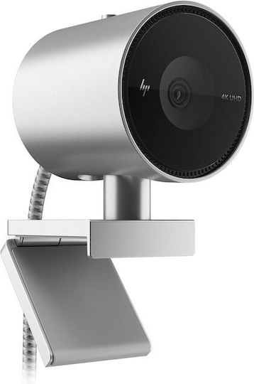 HP 950 4K UHD Web Camera με Autofocus Ασημί 4C9Q2AA