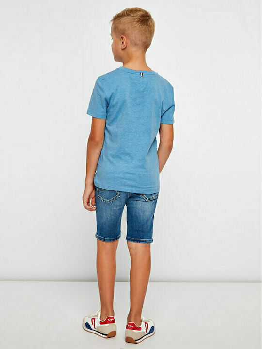 Kids' T-shirt Blue Basic