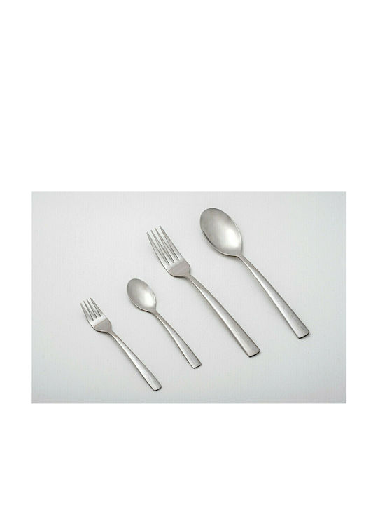 Comas Madrid Gabel-Set Obst/Dessert Edelstahl Silber 6Stück