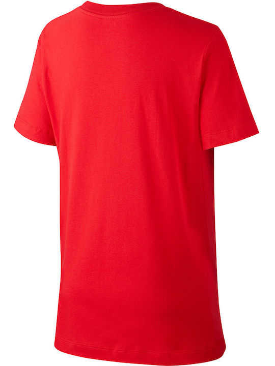 Kids' T-shirt Red Sportswear