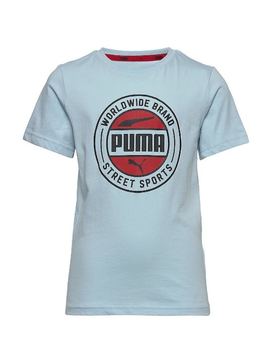 Puma Παιδικό T-shirt Λευκό