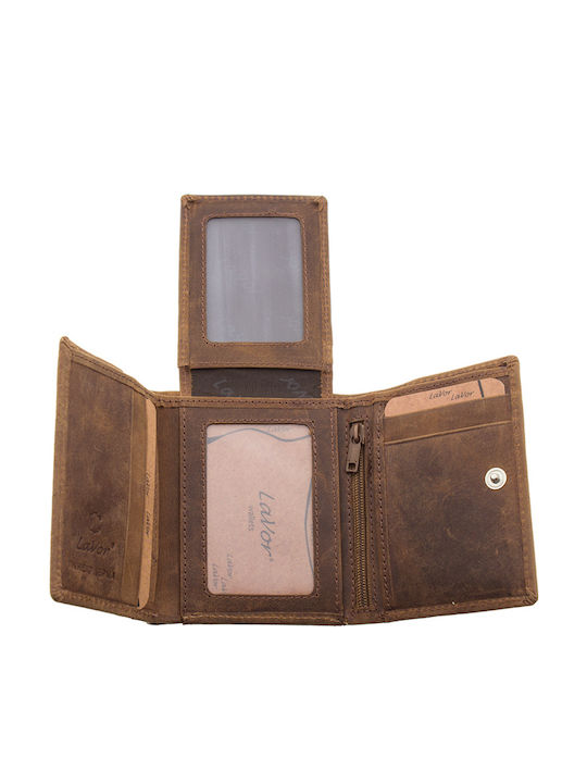 Leather Men's Wallet Classic with RFID Crunch