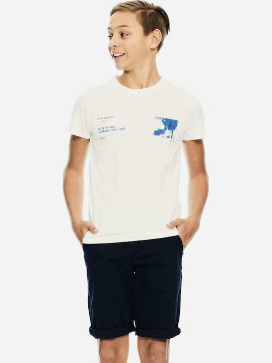 Kids' T-shirt White Follow the Sunset