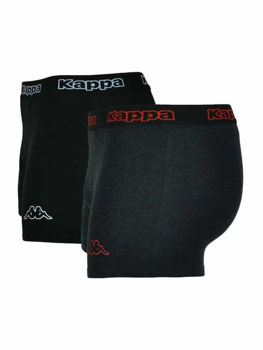 Kappa Herren Boxershorts Mehrfarbig 2Packung