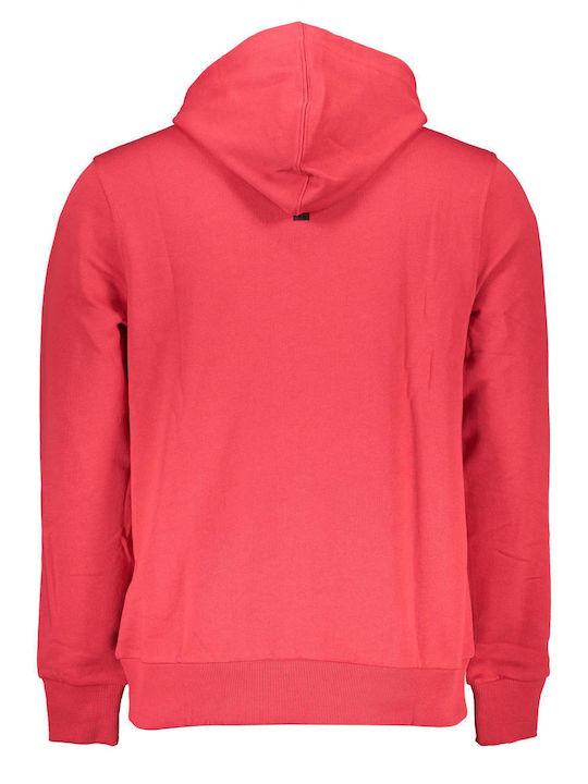 Roberto Cavalli Men's Sweatshirt with Hood Red