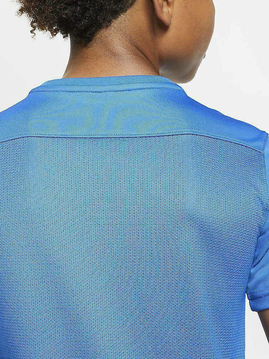 Kids' T-shirt Dri-Fit Blue Dry Park VII