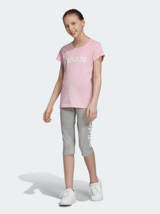 Tricou pentru copii Roz Essentials Linear