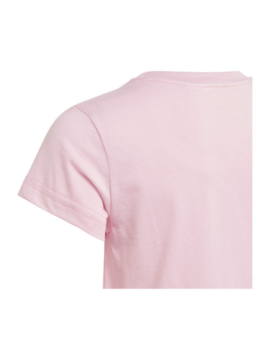 Tricou pentru copii Roz Essentials Linear