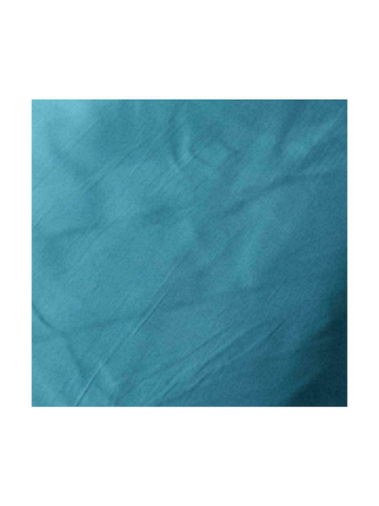 Dimcol Βρεφικό Σεντόνι Λίκνου Βαμβακερό Solid Turquoise 80x110εκ.