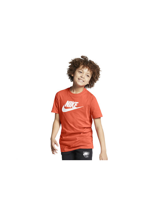 Nike Παιδικό T-shirt Πορτοκαλί