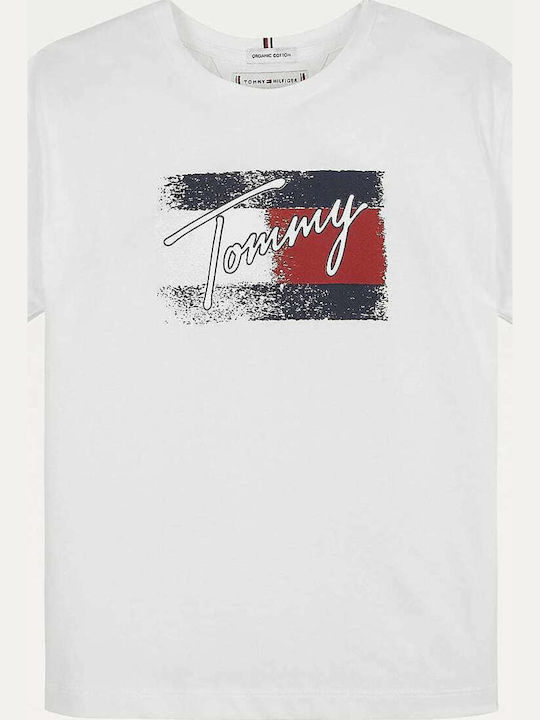 Kids' T-shirt White Flag