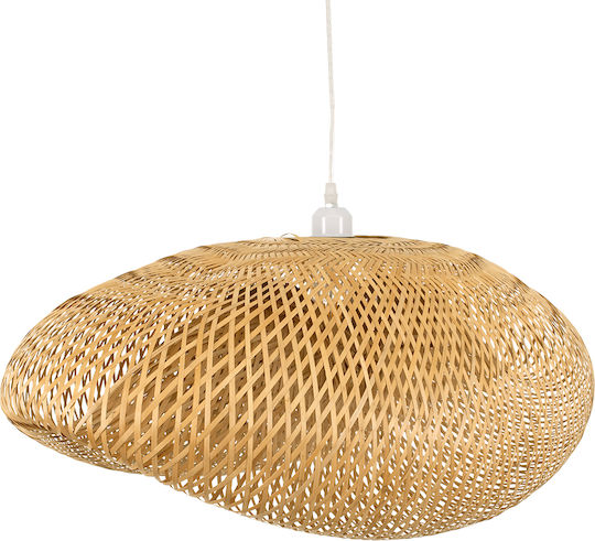 GloboStar Mexico Lustră Bej Boem Rețea cu Dulie E27 85x55x36cm.