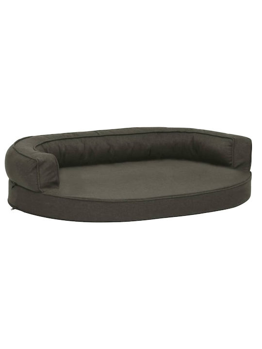 vidaXL Sofa Hundebett Dark Grey 75x53cm.