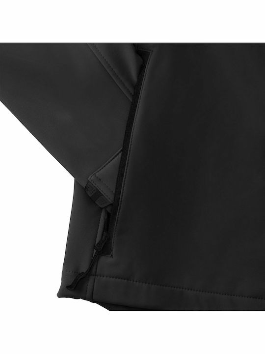 Russell Europe Men's Promotional Long Sleeve Cardigan In Black Colour