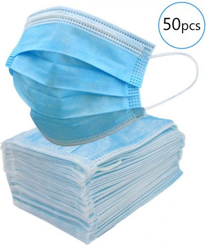 Lamda Disposable Protection Masks Set Protective Mask Blue 090049 50pcs