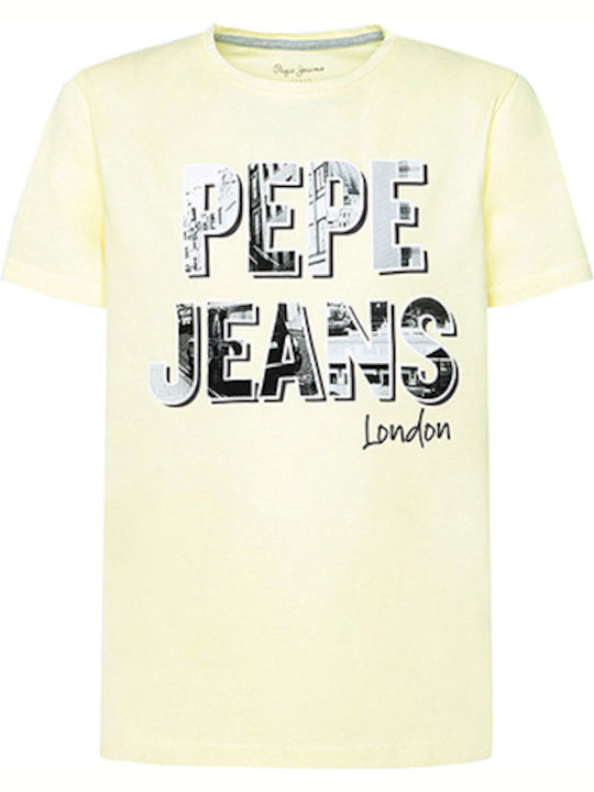 Παιδικό T-shirt Κίτρινο Cayden