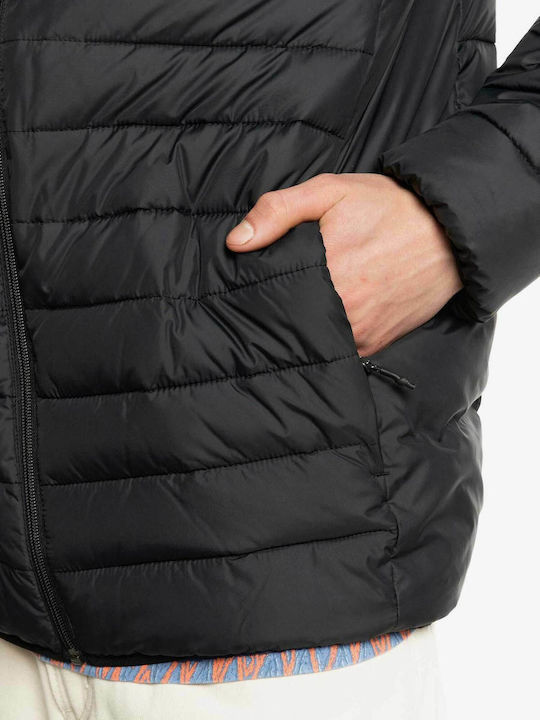 Scaly Winter Jacke Puffer Schwarz