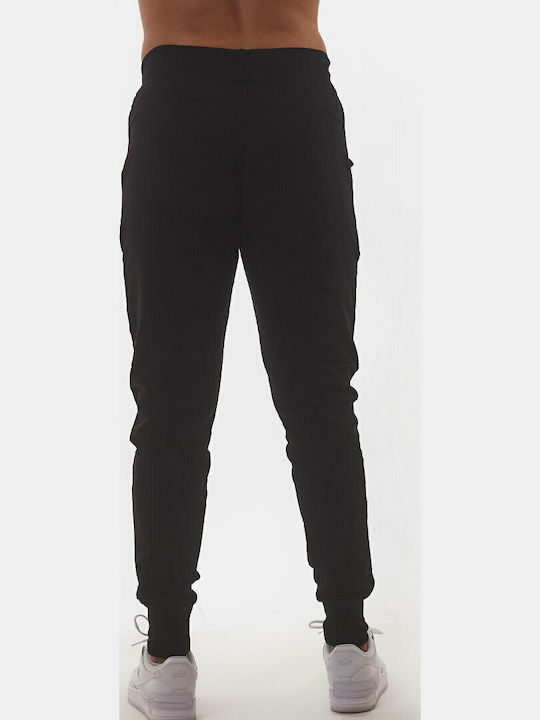 Sweatpants with Elastic Black