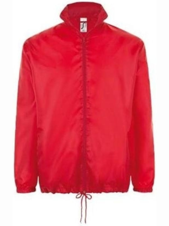 Winter Jacket Waterproof and Windproof Red