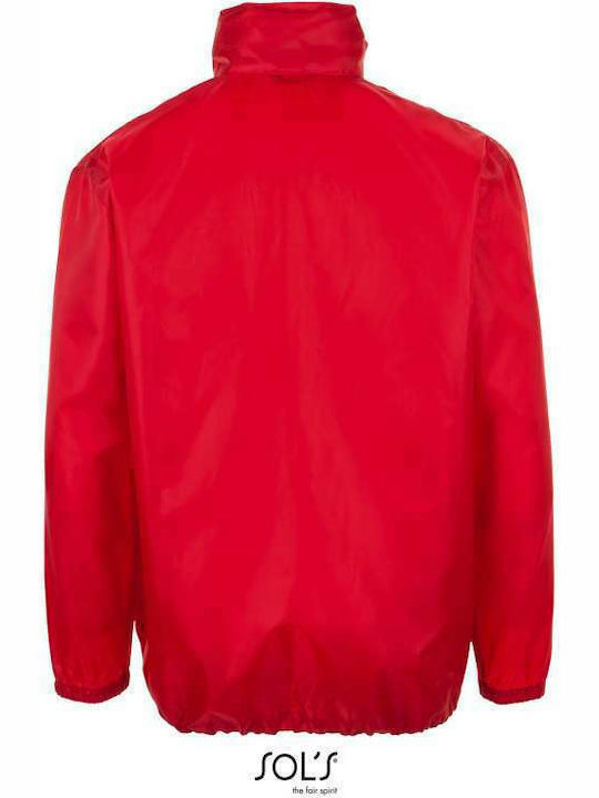 Winter Jacket Waterproof and Windproof Red