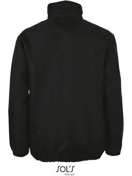 Winter Jacket Waterproof and Windproof Black