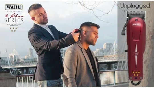 Wahl Professional 5-star Series Balding Κουρευτική Μηχανή Ρεύματος Κόκκινη 08110-316H