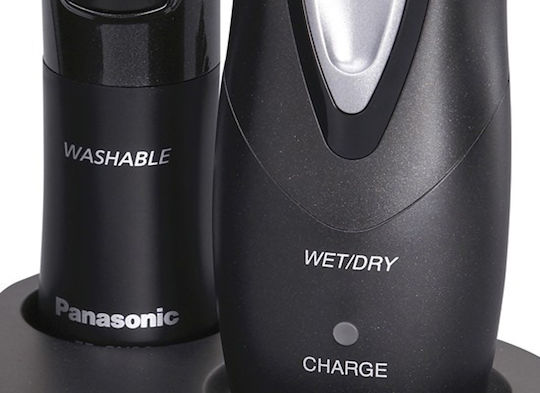 Panasonic Σετ Επαναφορτιζόμενης Κουρευτικής Μηχανής Μαύρο