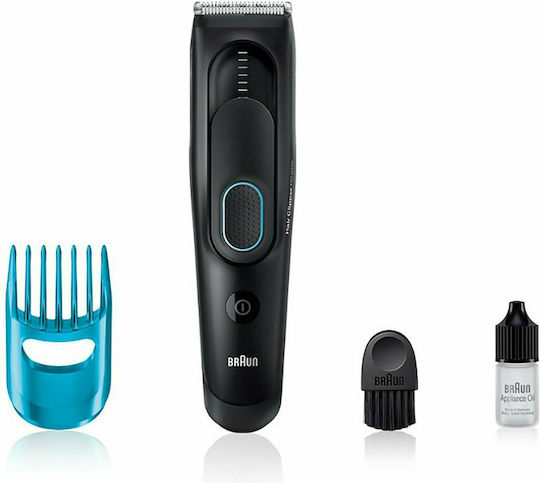 Braun Rechargeable Hair Clipper Black HC5010