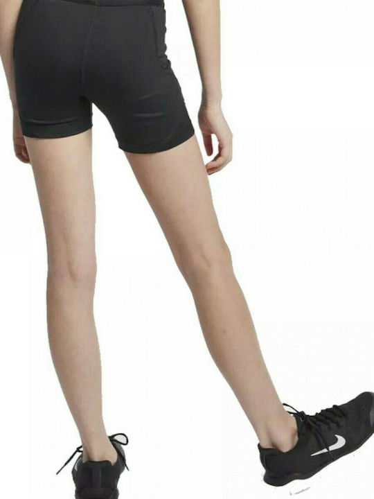 Kids Sports Short Leggings Dri-Fit Black