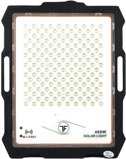 MJ-D904 Waterproof Solar LED Floodlight 400W Cold White 5000K IP67