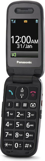 Panasonic KX-TU446 Single SIM Telefon Mobil cu Butoane Mari Gri