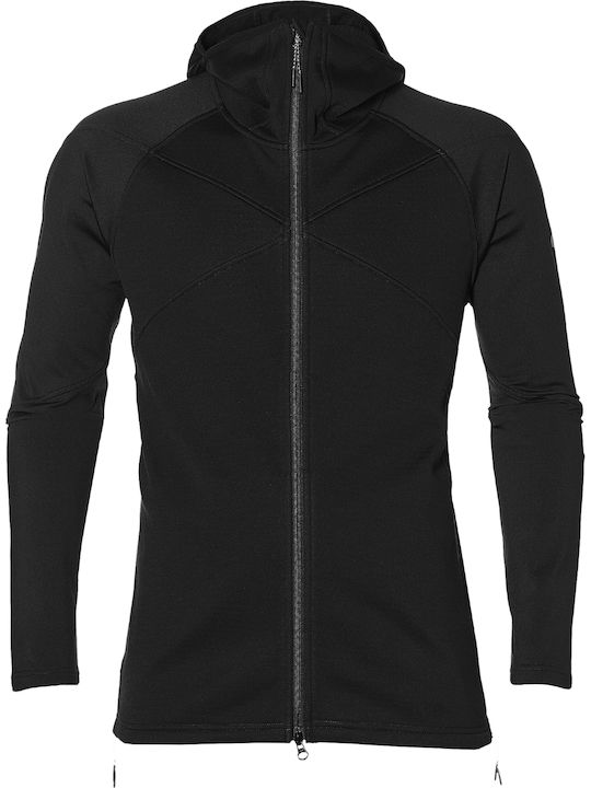 Gel-Heat Men's Sport Jacket Waterproof and Windproof Black