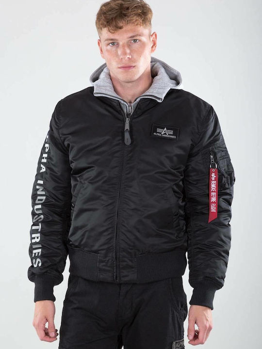 MA-1 D-TEC Jacket Bomber Black