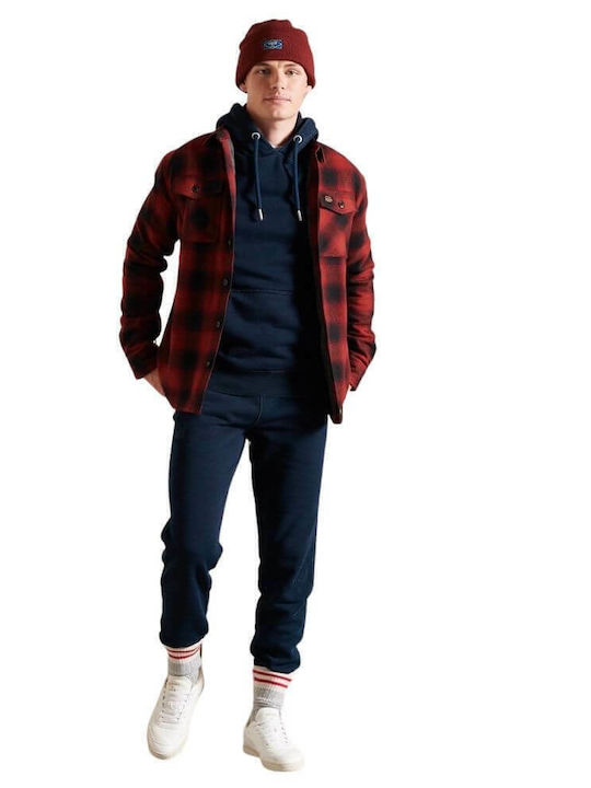Sweatpants with Elastic Navy Blue