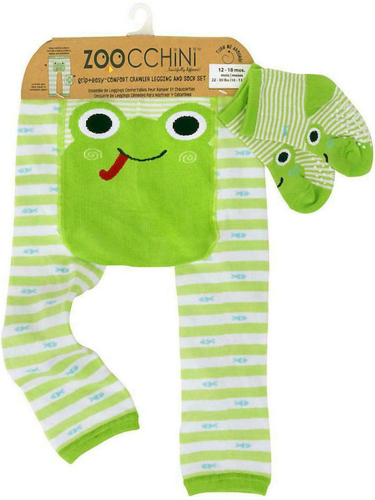 Colant Copii Lung Verde Flippy the Frog