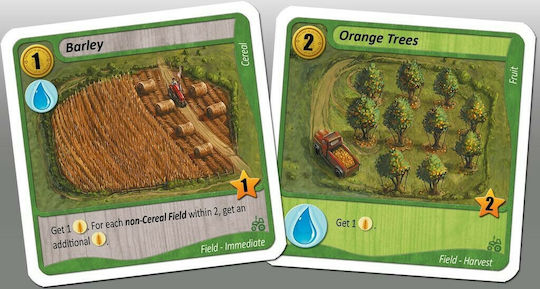 Board Game Fields of Green for 2-4 Players 12+ Years Old (EN) Artipia