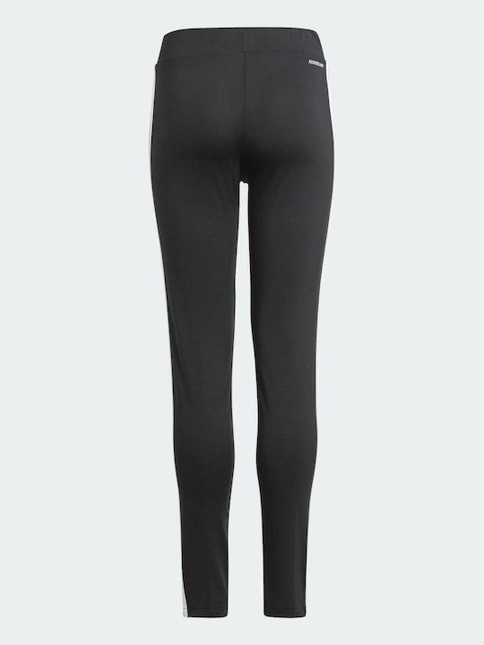 Kids Legging Sports Long Black 3 Stripes
