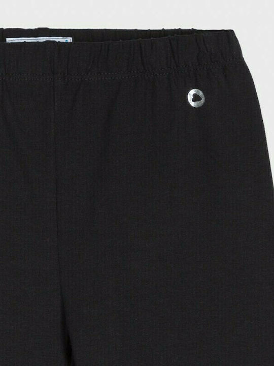 Kinder Leggings Lang Schwarz