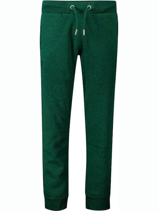 Ovin Vintage Sweatpants with Elastic Green