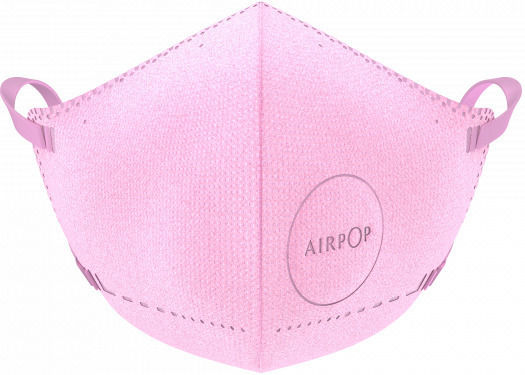 AirPop 30 Hr Mască pentru copii 3-12 ani Mască de protecție pentru copii Roz 43316 4buc