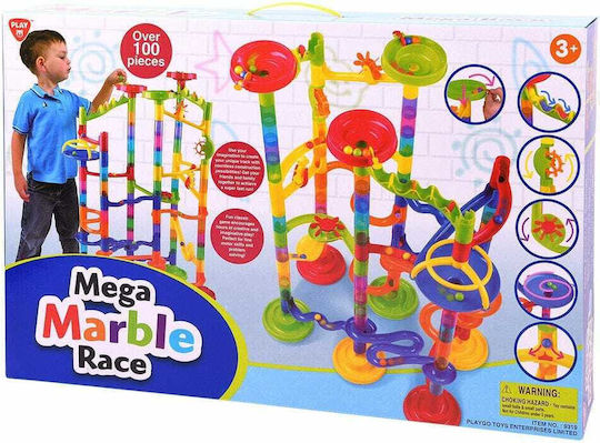 Playgo Plastic Construction Toy Marble Race Deluxe for Children 3+ years+ Years