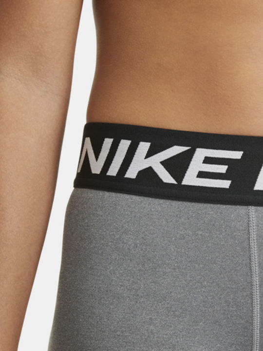 Kids Legging Sports Short Dri-Fit Gray Pro