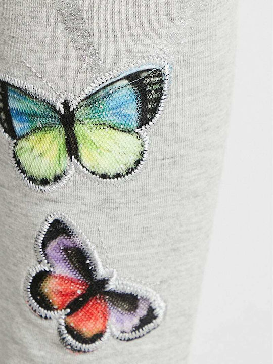 Colant Copii Lung Gri Butterflies