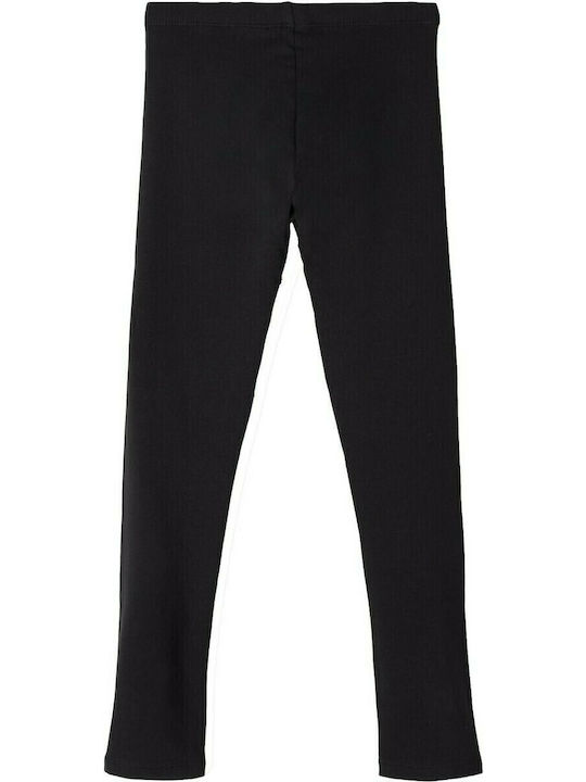 Kinder Leggings Lang Schwarz