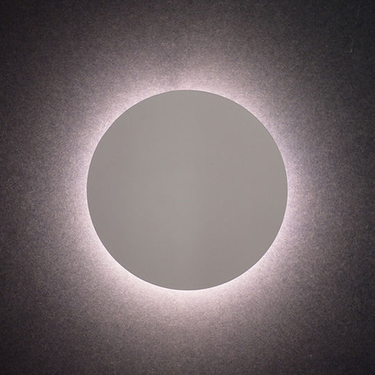 Aca Eclipse Modern Lumină de Perete cu LED Integrat și Lumină Alb Cald 22x6x6cm