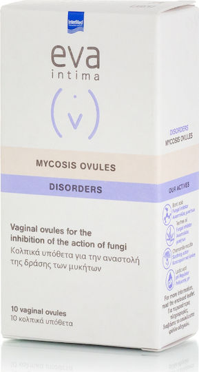 InterMed Eva Intima Mycosis Disorders Intimate Area Vaginal Ovules 10pcs