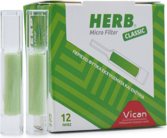 Herb Micro Filter Filter Für Klassische Zigaretten 12 Stück